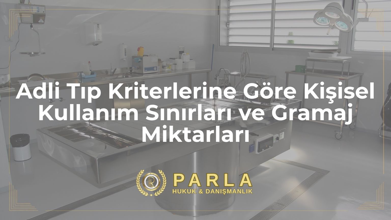 Adli Tıp Kriterlerine Göre Kişisel Kullanım Sınırları ve Gramaj Miktarları